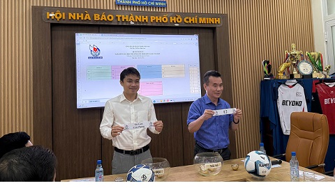  Giải bóng đá Hội nhà báo TP.HCM sắp khởi tranh